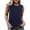Navy, variant on WREESH Women's Summer Sleeveless Tank Top Lightweight Crew Neck Loose Fit Casual Solid Tunic Blouse
