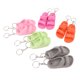 thumbnail image 4 of Mini Llavero De Zapatos, 5 Pares De Mini Llavero De Silicona De Moda Multifuncional Para Bolsos, 4 of 7
