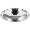 thumbnail image 2 of Tapa de sartén de acero inoxidable, tapa redonda para olla, tapa para sartén, tapa para olla de cocina, 2 of 8