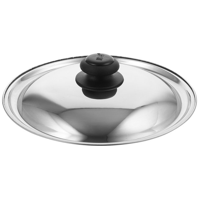 Tapa de sartén de acero inoxidable Tapa de olla redonda Tapa de sartén Tapa de sartén para cocina HOMEMAXS 15933480-MX