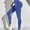 01 Blue, variant on YueHuiYing Workout Ribbed Seamless Leggings for Women High Waist Tummy Control Gym Leggings Athletic Yoga Pants