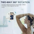 thumbnail image 5 of Topumt Shower Phone Holder Waterproof 360°Rotation,Wall Mount Phone Holder for Shower Bathroom Bathtub, 5 of 8