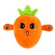 thumbnail image 1 of Muñeco de peluche con forma de fruta, interactivo, sensible al tacto, sonido rico, entretenimiento, fresa, plátano, zanahoria, juguete interactivo musical para bebés, suministros para niños, 1 of 7