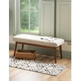 thumbnail image 4 of Unique Loom Tucson Collection Area Rug - Pima (2' x 6' Runner Ivory/Gray), 4 of 10