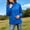 Blue, variant on Women Stand Collar Full Zip Lightweight Jacket Casual Windproof Softshell Coat with Pockets, Thin Outdoor Hiking Travel Windbreaker for Fall Blue