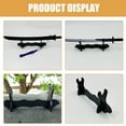 thumbnail image 3 of LITINKIMI Sword Display Stand Black 2Pcs 8.3x2.9x1.7In, 3 of 8