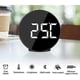 thumbnail image 4 of Digital Alarm Clock Led Voice Control Night Mode Electronic Watch Large Time Temperature Home Decor Table Clock Wake Up Light, 4 of 5