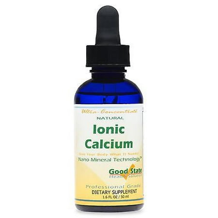 Good State - Liquid Ionic Calcium Ultra Concentrate - (10 drops equals 50 mg, 100 servings per