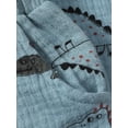 thumbnail image 3 of Traje casual de camiseta y pantalón para niños y niñas, camiseta y pantalones de manga larga con estampado de dinosaurios de dibujos animados, pijamas cómodos Nituyy XZ1005-FC13959A3, 3 of 7