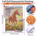 thumbnail image 2 of Kits de pintura de diamantes de caballo para adultos, kits de arte de diamantes para adultos, kit de arte de gemas 5D para adultos, kit de manualidades para adultos, regalo de decoración de pared para, 2 of 3