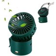 thumbnail image 1 of Mini ventilador de mano USB, recargable por USB con ventilador portátil ajustable de 3 velocidades, para oficina en casa y viajes (VERDE) JM, 1 of 5