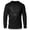 Black on Black, variant on GYMISH Beast Mode Lightweight Long Sleeve Hooded T-Shirt for Men – Funny Gym Hoodie, Workout Apparel, Khaki, Small