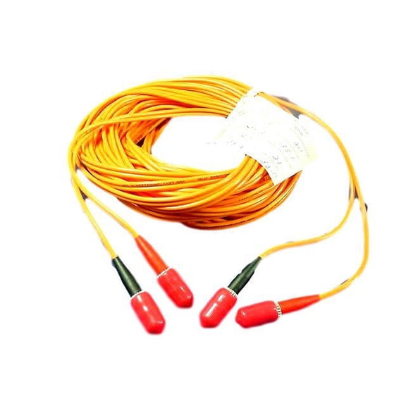 10M Leviton Fiber Optic Multi-Mode Duplex Patch Cable Cord ST ST 50mic 50DST-M10