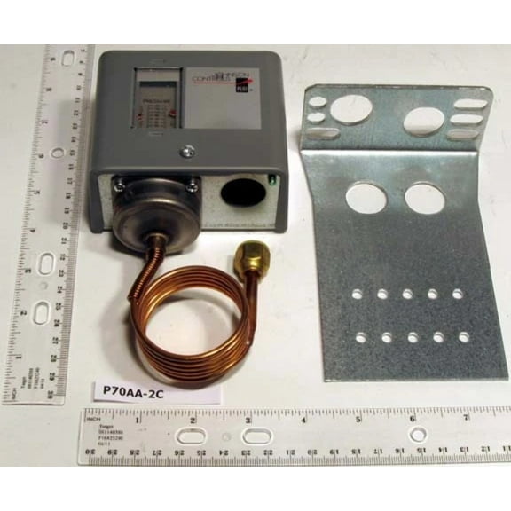Johnson Controls P70AA-2C - Spst Pressure Control 0/150# Adj Diff 12/40# 1/4 F