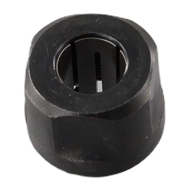 1/2 inch Black Collet Nut Plunge Router Parts 12.7mm Center Hole