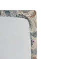 thumbnail image 3 of Ambesonne Paisley Fitted Sheet, Vintage Spots and Floral, Full Size, Cream Teal Burnt Orange, 3 of 5