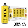 thumbnail image 3 of NUTRL Vodka Hard Seltzer, Lemonade Variety 8 pack, 12 fl oz Slim Aluminum Cans, 4.5% ABV, 3 of 9