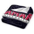 thumbnail image 2 of Lamar University Fleece Blanket, Very Soft Microfiber Flannel Blanket for Couch Warm and Cozy for All Seasons, 2 of 6
