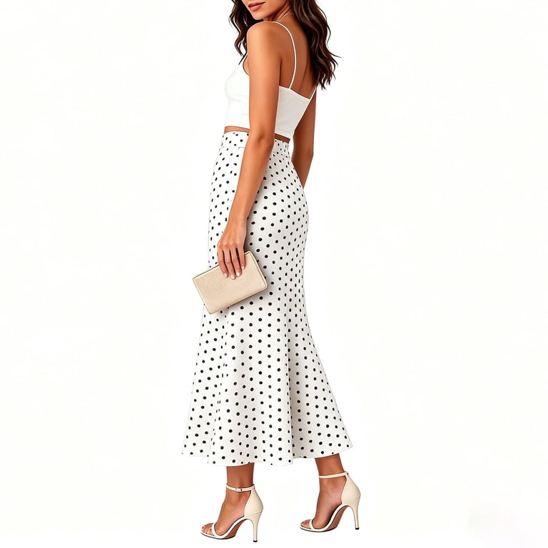 bodycon dress with flare at bottom White Work Office Formal Date Night Gowns Evening Dressy Casual for Women Maxi Long Midi High Leg Bell Polka Dot Bootcut Leg Skorts Women 2026 M Available Colours regroupement_couleur_Black Azazie Mermaid One-Shoulder Floor-Length Size:L/12-14