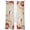 Beige, variant on Black Crane Sheer Curtains 54 Inch Length 2 Panels Set, Vintage Red Teal Spring Floral Botanical Voile Window Treatment Rod Pocket Short Kitchen Curtains Drapes for Bedroom 52"x54"x2