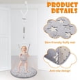 thumbnail image 3 of Baby Jumpers and Bouncers, Protable Jumper Doorway with Water Mat, Easy to Assemble, Jumper for Baby Boys/Girls, Gray, 3 of 7
