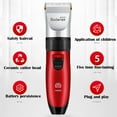 Metal Hair Clipper Cordless Hair Grooming Home Haircut Metal Hair Pick