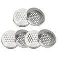 thumbnail image 7 of 6pcs Mason Jars Grater Lid Stainless Steel Regular Mouth Canning Jar Shredder Lid, 7 of 7