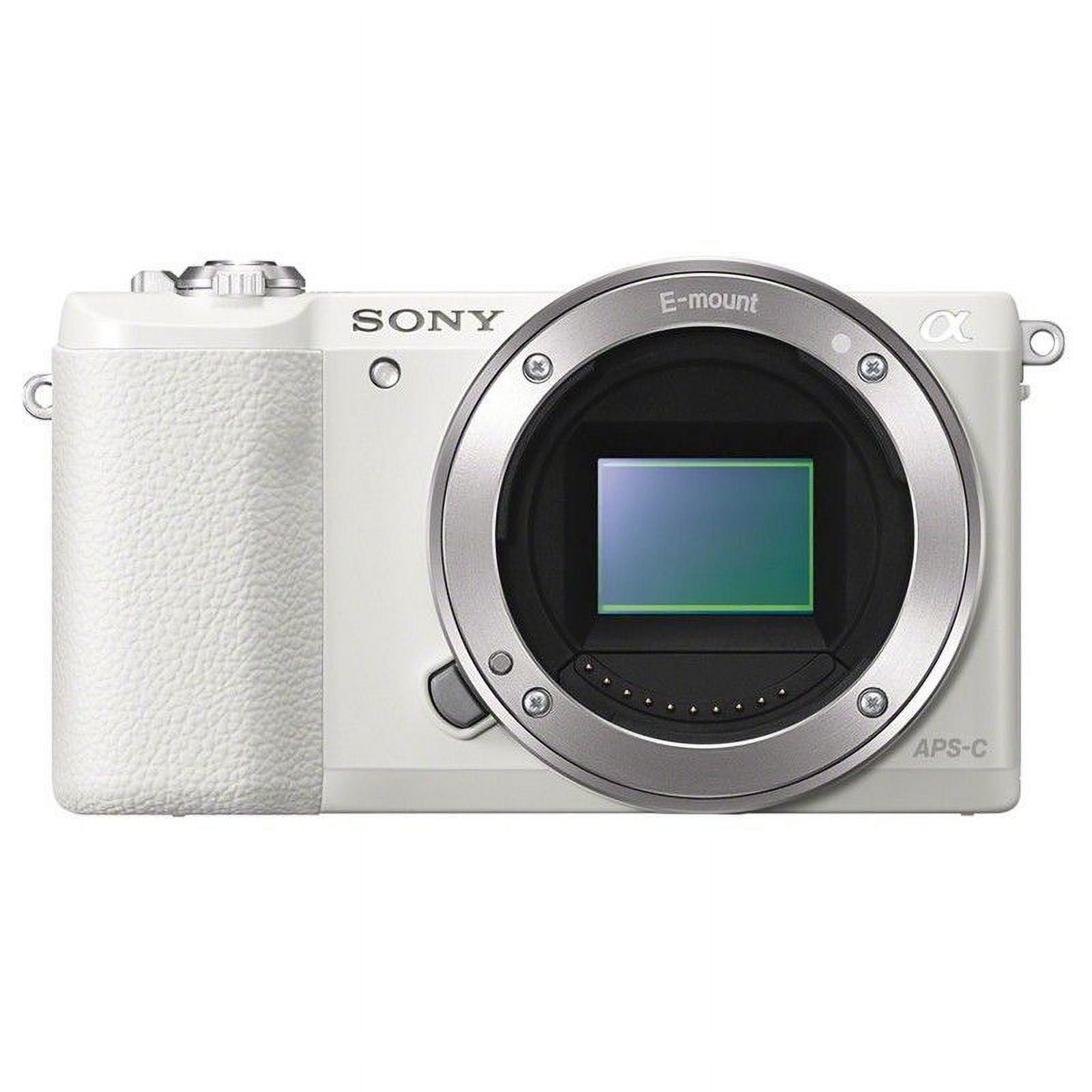 SONY a5100 ホワイト Sony Alpha a5100 Mirrorless Camera - White (Body only