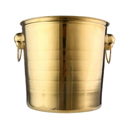 

Hixanqinu Clearance ! Thickened Stainless Steel Tiger Head Ice Bucket With High Aesthetic Value For Household Ktv Bars Clubs Champagne Buckets Red Wine Beer Ice Buckets Kitchen gadgets Gold
