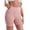 Pink, variant on Women's High Waisted Shapewear Shorts Butt Lifter Postpartum Seamless Wedding Shaper Shorts