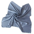 thumbnail image 1 of Women Solid Satin Square Scarf Winter Pure Color Satin Color Head Neck Shawl Ladies Gift Kerchief, 1 of 7