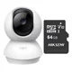 thumbnail image 1 of TP-LINK Cámara de seguridad panorámica TAPO-C210-PLUSv2-64 Con MicroSD 64GB 3MP Grabación de Vídeo 2K Visión nocturna Detección de movimiento y notificaciones Audio bidireccional C210 CCT, 1 of 8