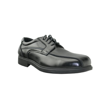 

OwnShoe Black Leather Shoes for Men Comfort Non-Slip and Oil Resistant Shoes