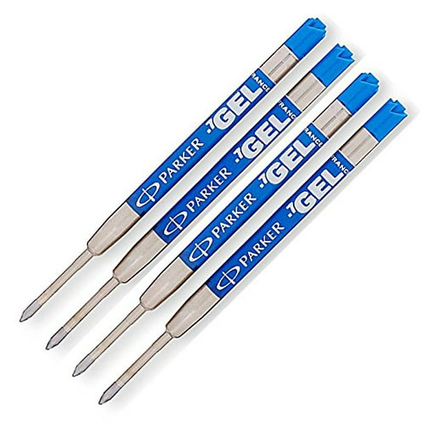 Parker Quink Refill Ink for Ballpoint Ball Pens, Medium Point, Blue Ink