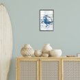 thumbnail image 4 of Stupell Industries Shabby Chic Distressed Blue Ocean Crab Black Framed Giclee Art, 12 x 18, by Jessie Perry, 4 of 8
