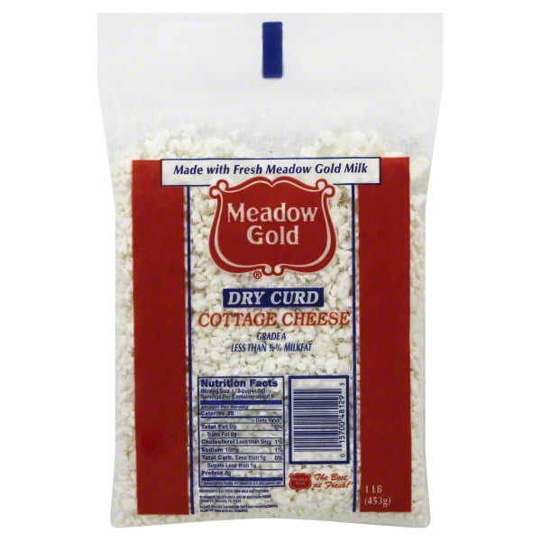 Meadow Gold Dry Curd Cottage Cheese, 16 Oz.
