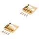 thumbnail image 2 of Advancent Electric Guitar Saddle Professional Solid Color Component Bridge Modification Tailpiece Metal Replace Accessory Modified 2piezas, 2 of 6