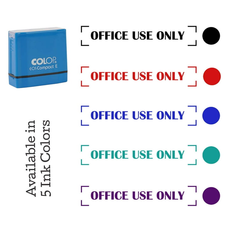 Printtoo Office Use Only Self Inking Rubber Stamp Pre-Inked