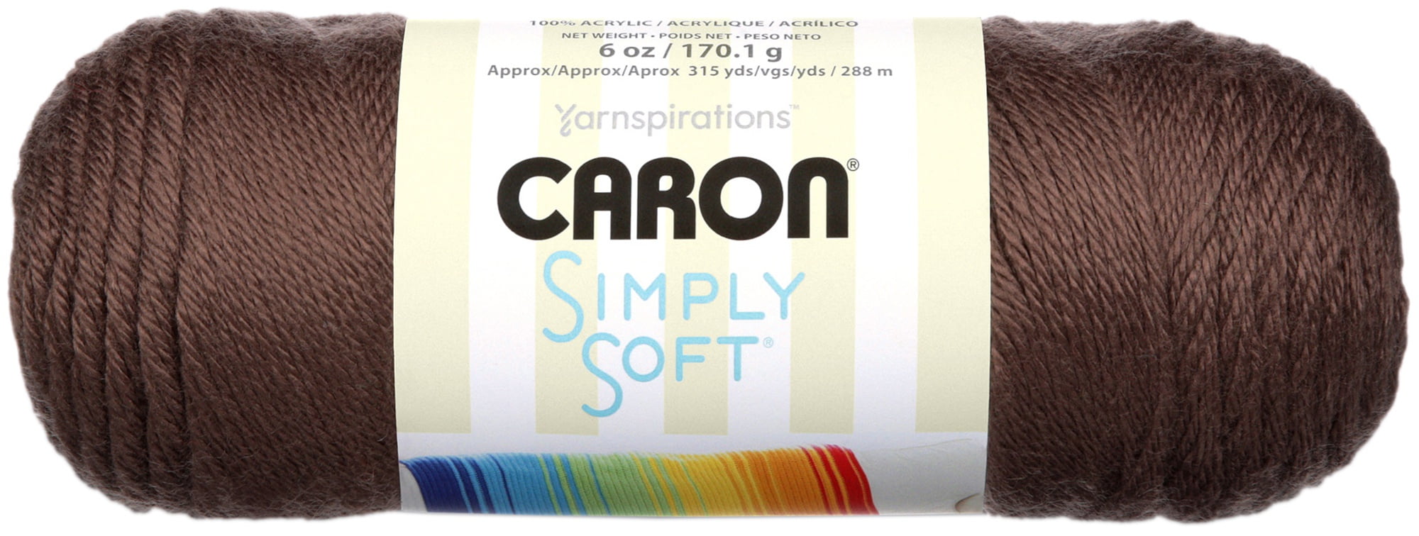 Caron® Fil Simply Soft®, Acrylique #4 Moyen, 6oz/170g