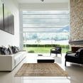 thumbnail image 7 of Ahgly Company Machine Washable Indoor Square Traditional Brown Area Rugs, 6' Square, 7 of 7