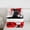 White Red Black, variant on Castle Fairy Teens Female Men Animal Koi Fish Twin Comforter Sets,Ocean Waves Bedding Set