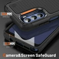 thumbnail image 3 of Armor Shockproof Case for Motorola Moto G 5G (2022), [Military Grade Anti-Drop] Rugged Hybrid Hard PC+Soft Silicone Heavy-Duty Tough Durable Slim Fit Lightweight Bumper Phone Case, Black, 3 of 8