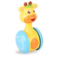 Fascigirl Tumbler Toy Cute Cartoon Giraffe Interactive Sliding Rattle
