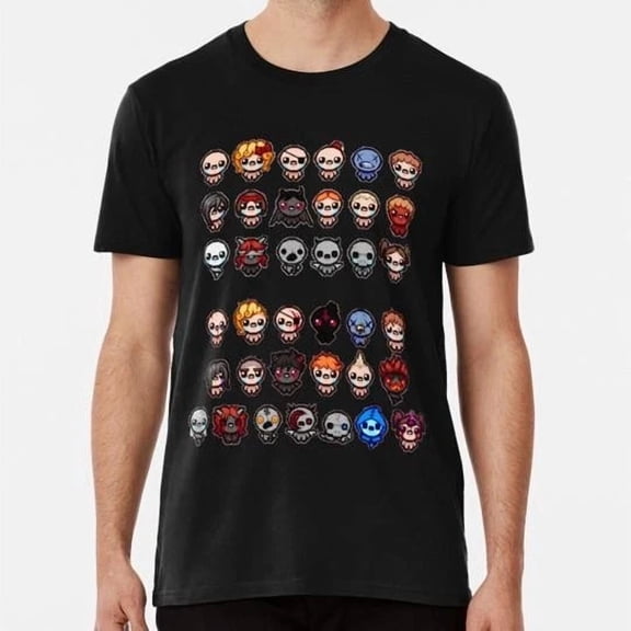 Binding Of Isaac Characters Size S to 5XL Made in the USA T-Shirt