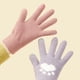 thumbnail image 5 of Guantes de invierno cálidos para mujer con pantalla táctil, guantes térmicos de punto cable con forro polar de lana para clima frío, 5 of 6