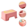 thumbnail image 1 of IFANLANDOR 1pc Non Slip Footstool For Bathroom Home Durable Plastic Step Stool For Potty Training Daily Use, 1 of 8