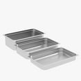 thumbnail image 1 of Stainless Steel Table Pan,Anti-Jamming Steam Table Pans, Commercial Catering Food Full Size Hotel Pan Food Containers for Kitchen, 1 of 6