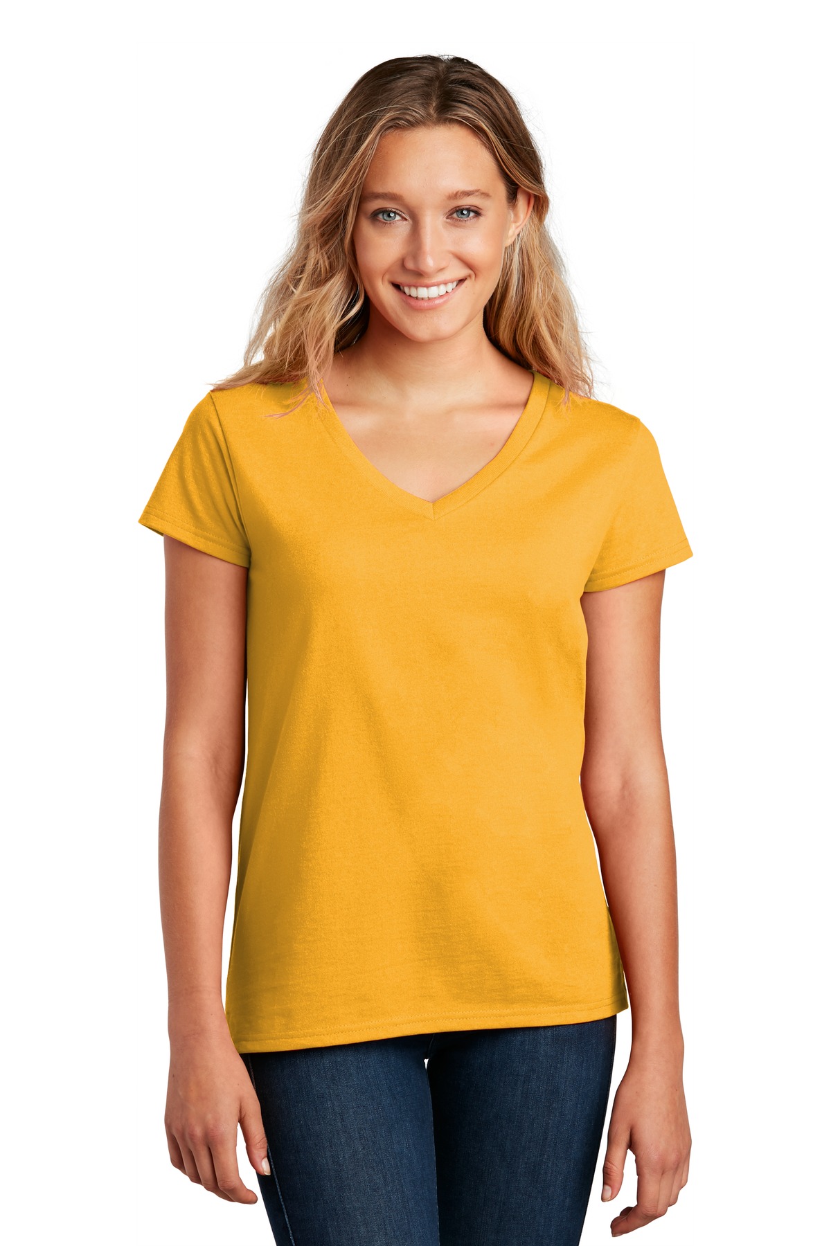 District Women's Re-Tee V-Neck DT8001