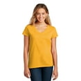thumbnail image 1 of District T-Shirt Col en V pour Femmes DT8001, 1 of 1