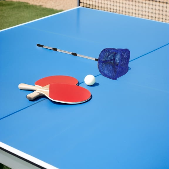 SEWCHICS Portable Telescoping Table Tennis Collector with Aluminum Alloy Frame and Efficient Mesh for Home Use